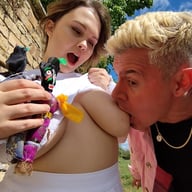 PEACHY ALICE VR PART TWO – BEHIND THE SCENES GIANT BOOBS CUTIE HAIRY CUNT GUSHES in ANAL THREESOME