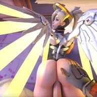 Overwatch Mercy POV Prone Bone (A XXX Parody) porn