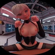 Short Elf Riding - Cute CGI Girl Cowgirl Fapsphere CGIGirl VR porn video vrporn.com