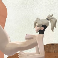 Mercy Missionary - Erotic Table Fuck Lewd FRAGGY HentaiGirl VR porn video vrporn.com