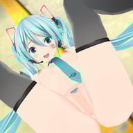 Vocaloid - Hatsune Miku Rough Sex Lewd FRAGGY Hentaigirl vr porn video vrporn.com virtual reality