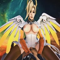 Mercy Shows You A Good Time In The Sky DarkDreams Mercy vr porn video vrporn.com virtual reality