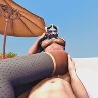 Symmetra By The Sea DarkDreams Symmetra vr porn video vrporn.com virtual reality