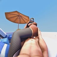 Symmetra By The Sea DarkDreams Symmetra vr porn video vrporn.com virtual reality