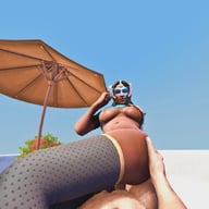 Symmetra By The Sea DarkDreams Symmetra vr porn video vrporn.com virtual reality