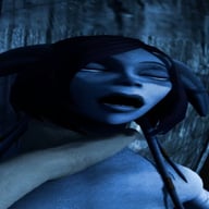 This Dranei's All Choked Up CGI Girl DarkDreams vr porn video vrporn.com virtual reality