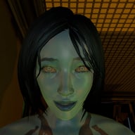 Cortana cowgirl CGI Girl FantasySFM vr porn video vrporn.com virtual reality