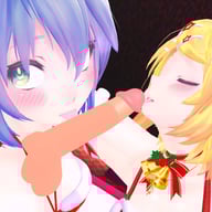 Vocaloids - Xmas Special Present CGI Girl Lewd FRAGGY vr porn video vrporn.com virtual reality