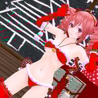 Sex &amp; Dance - Xmas Vocaloid - Last Xmas CGI Girl Lewd FRAGGY vr porn video vrporn.com virtual reality