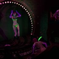 Double Stripper Rebecca Chambers FantasySFM Rebecca Chambers vr porn video vrporn.com virtual reality