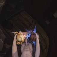 World of Warcraft - What's Better Than A Blowjob darkdream cgi girl vrporn video vrporn.com virtual reality