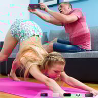 Flexibility Challenge VirtualRealPorn Alecia Fox vr porn video vrporn.com virtual reality