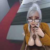 Meiko Shiraki Titty Fuck (Black) -Prison School Laosduude vr porn video vrporn.com virtual reality