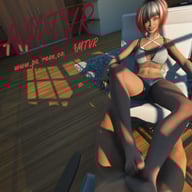 Evening Foot Job AMTVR cgi girl vr porn video vrporn.com virtual reality