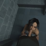 Stairwell Blowjob AMTVR vr porn video vrporn.com virtual reality