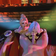 Dead or Alive - Christie and Rachel in, "Taming of a Feline" DarkDreams vr porn video vrporn.com virtual reality