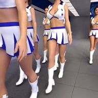 Cheerleader Experience (CGI Ray-Traced Clothed Routines) SkinRays vr porn video vrporn.com virtual reality