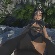 Mating with Jungle Queen (fixed version) SkinRays vr porn video vrporn.com virtual reality