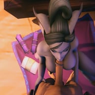 World of Warcraft - Stormwind's Envoy Gives it to the Draenei DarkDreams vr porn video vrporn.com virtual reality