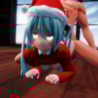 Vocaloid – Xmas Miku Buttjob & FlatIron Lewd FRAGGY vr porn video vrporn.com virtual reality