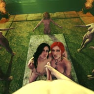 Witcher - The Yule Ritual DarkDreams Triss Merigold yennefer vr porn video vrporn.com virtual reality