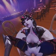 Widowmaker - Table sex RapidBananaCannon vr porn video vrporn.com virtual reality