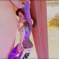Overwatch - D.va facefucked LewdVROfficial vr porn video vrporn.com virtual reality