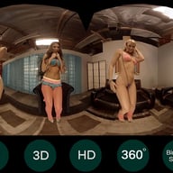 HoloGirls Their First Time HoloGirlsVR Anikka Akbrute August Ames Karlie Montana vr porn video vrporn.com virtual reality