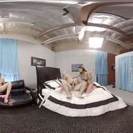 Lights, Camera, Action HoloGirlsVR Anikka Albrite August Ames Karlie Montana vr porn video vrporn.com virtual reality