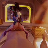 Overwatch - D.va tied up POV LewdVROfficial vr porn video vrporn.com virtual reality