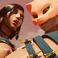 Pharah's Egyptian Vacation VRAnimeTed vr porn video vrporn.com virtual reality