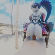 Widowmaker - Reverse cowgirl RapidBananaCannon vr porn video vrporn.com virtual reality