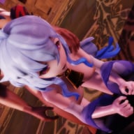 Genshin Impact - Ganyu Anal Drilling Lewd FRAGGY vr porn video vrporn.com virtual reality