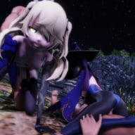 Genshin Impact - Mona &amp; Fischl Pleasure Ritual Lewd FRAGGY vr porn video vrporn.com virtual reality