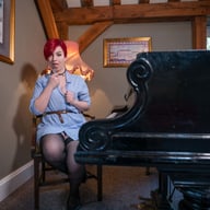 Pianist Perfection Olivia Kinks WankitNowVR vr porn video vrporn.com virtual reality