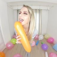 Balloon Popping Jimmdraws Chloe Toy vr porn video vrporn.com virtual reality