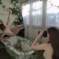 Garden Bath Emily Bloom Ms Alice EmilyBloom vr porn video