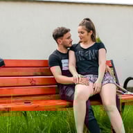 Darya & Brad - Teen girl fucks the gardener Darya VRStars vr porn video