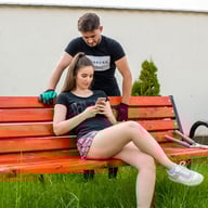 Darya & Brad - Teen girl fucks the gardener Darya VRStars vr porn video