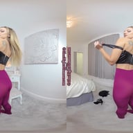 Suzi Star Looking so fruity in plum glossy tights GlossTightsGlamourVR vr porn video