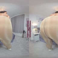 Kay Dress With Copper Tights Pantyhose Kay GlossTightsGlamourVR vr porn video