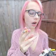 AChloe Toy Smoking in the Garden Chloe Toy VrSmokers VR porn video4