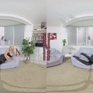 Nicky Phillips Black Leggings StrictlyGlamourVR vr porn video