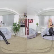 Nicky Phillips Black Leggings StrictlyGlamourVR vr porn video