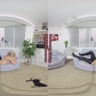 Nicky Phillips Black Leggings StrictlyGlamourVR vr porn video