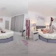 Siobhan Having big fun in her grey glossy legwear SiobhanGraves GlossTightsGlamourVR vr porn video