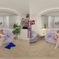 Monika Estate agent property assessment MonikaLaraSmith GlossTightsGlamourVR vr porn video