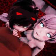 RWBY – Ruby & Weiss Double BJ Lewd FRAGGY vr porn video