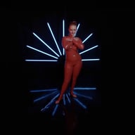 Red latex lady takes a shower Amanda KinkyGirlsBerlin vr porn video