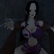 One piece vr - Boa hancock missionary From the vr porn game-